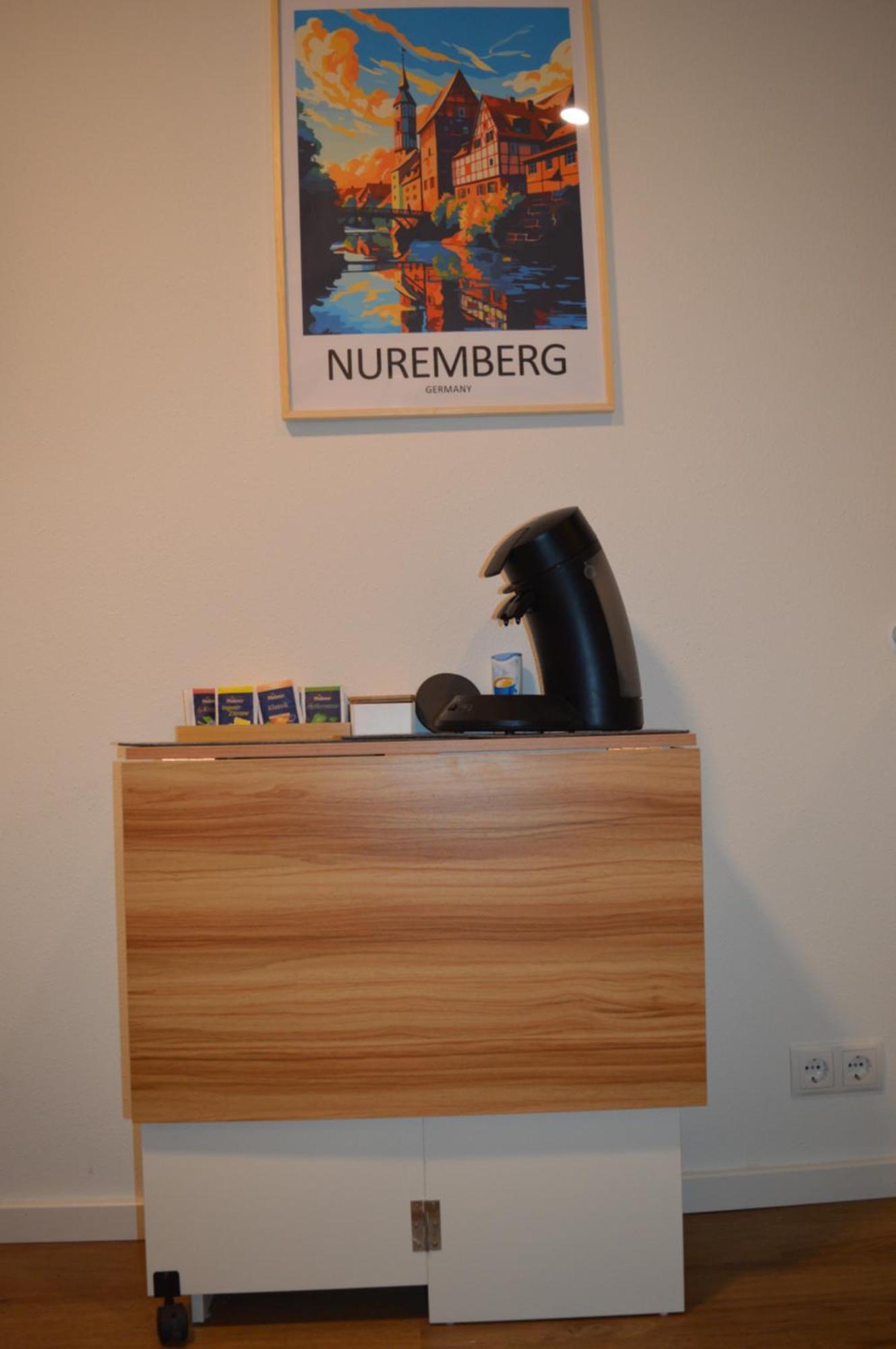 Modernesminizimmer-Stadtnah-Selfcheckin-Parkplatz Núremberg Exterior foto